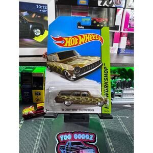Hot Wheels 2014 SUPER TREASURE HUNT 64 Chevy Nova station wagon